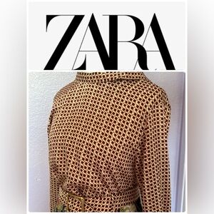 ZARA long Sleeve Blouse